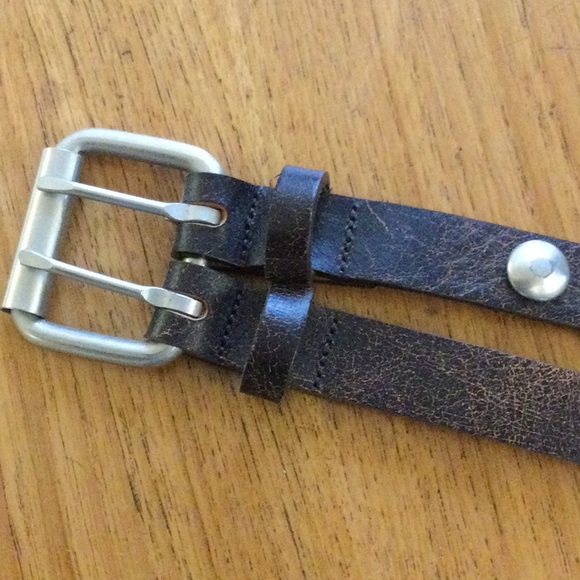Double Leather belt - Picture 3 of 6